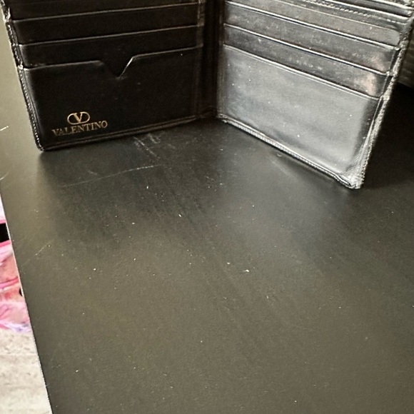 Valentino Black Leather Wallet - Picture 9 of 9